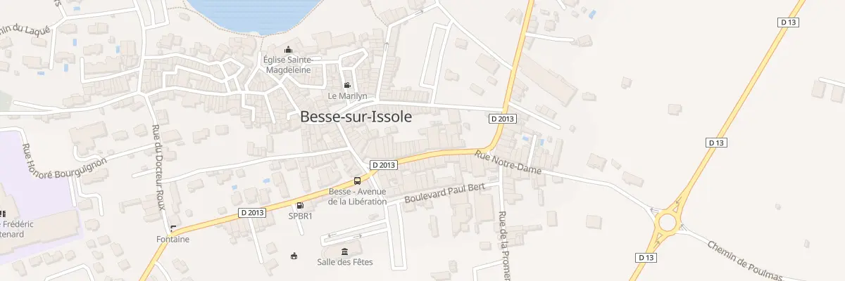 Plan du 20 Rue de la République à Besse-sur-Issole