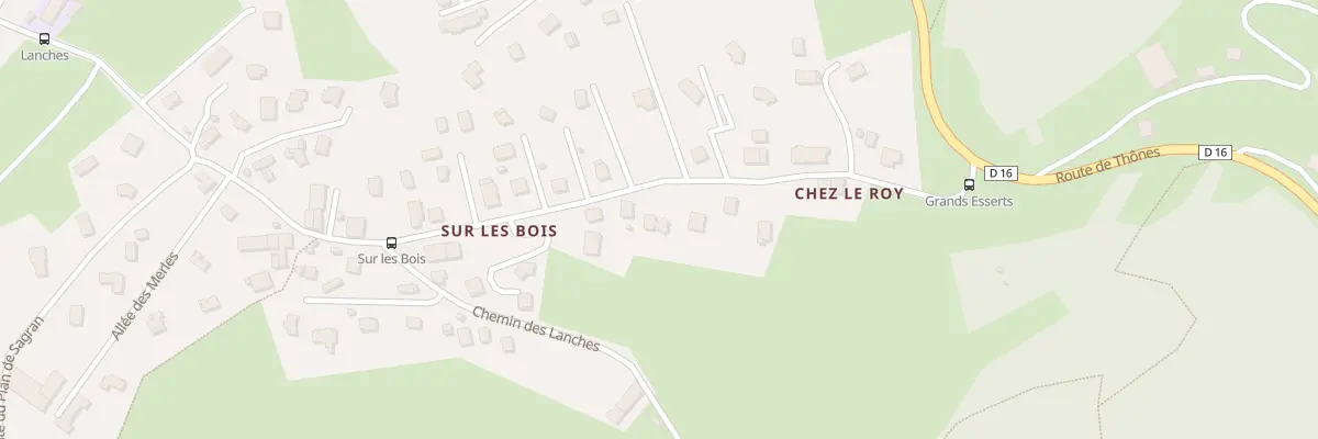 Plan du 40 Rue du Grand Essert à Annecy