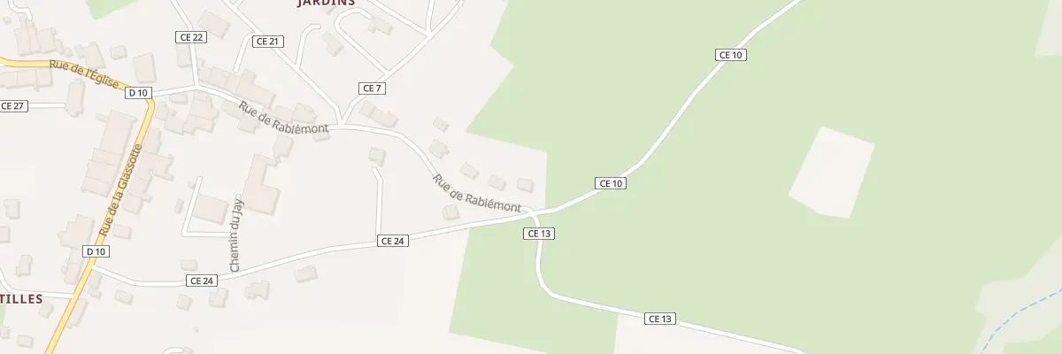 Plan du 325 Rue de Rabiémont à Villers
