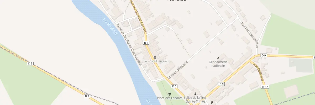 Plan du 7 Rue Béatrix de Choiseul à Haroué