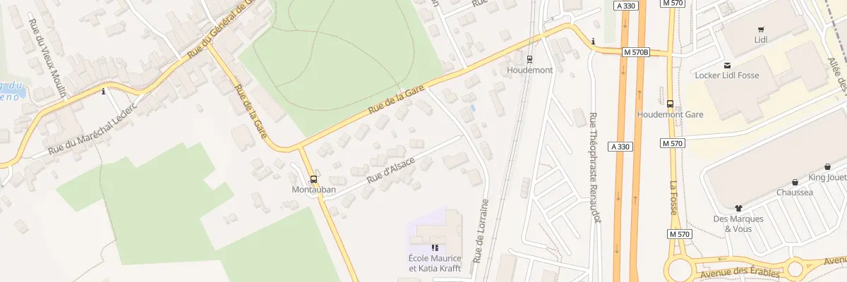 Plan du 19 Rue d’Alsace à Houdemont