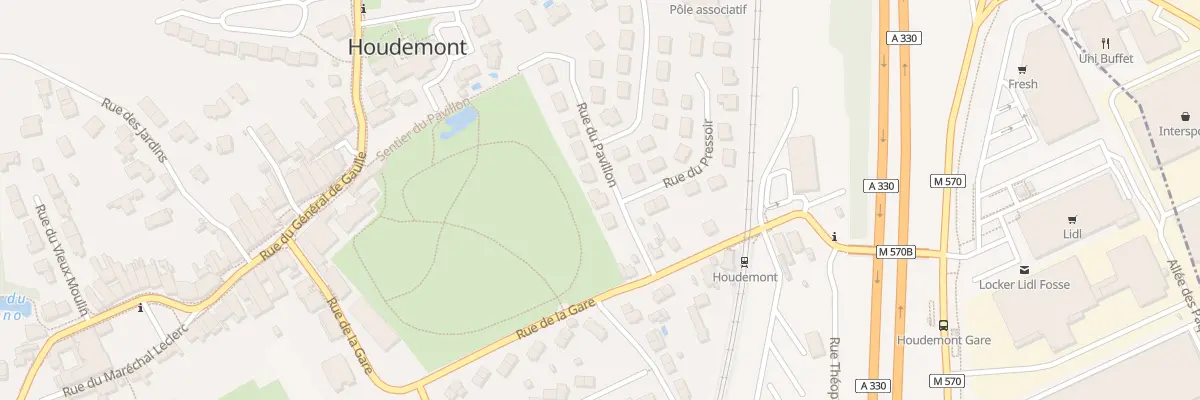 Plan du 3 Rue du Pavillon à Houdemont