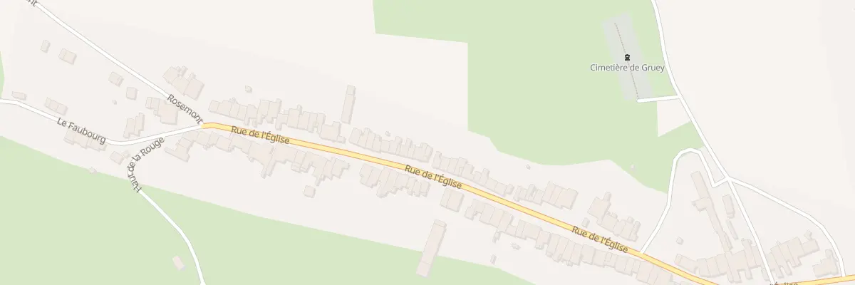 Plan du 72 Rue de l’Eglise à Gruey-lès-Surance