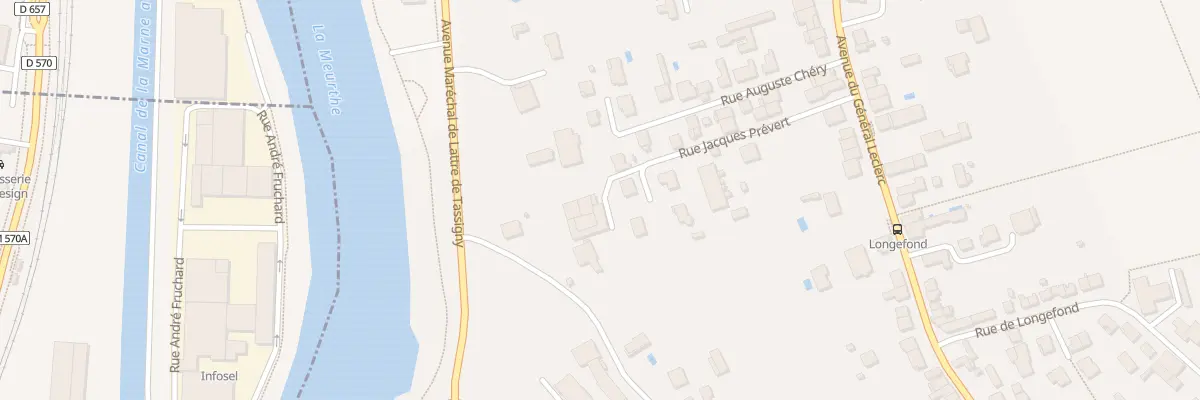 Plan du 70 Rue du Pavillon à Malzéville