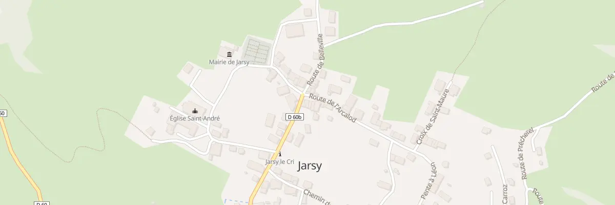 Plan du 47 Chef Lieu à Jarsy