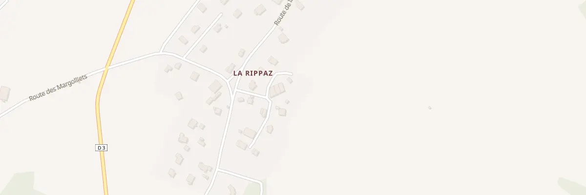 Plan du 840 Rte de la Rippaz à Menthonnex-en-Bornes