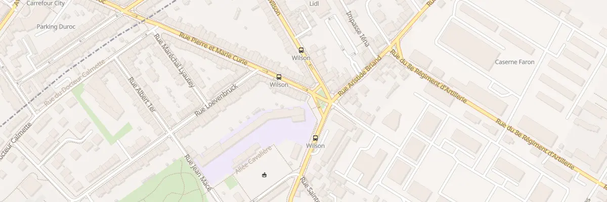 Plan du 58 Rue Pierre et Marie Curie à Vandœuvre-lès-Nancy