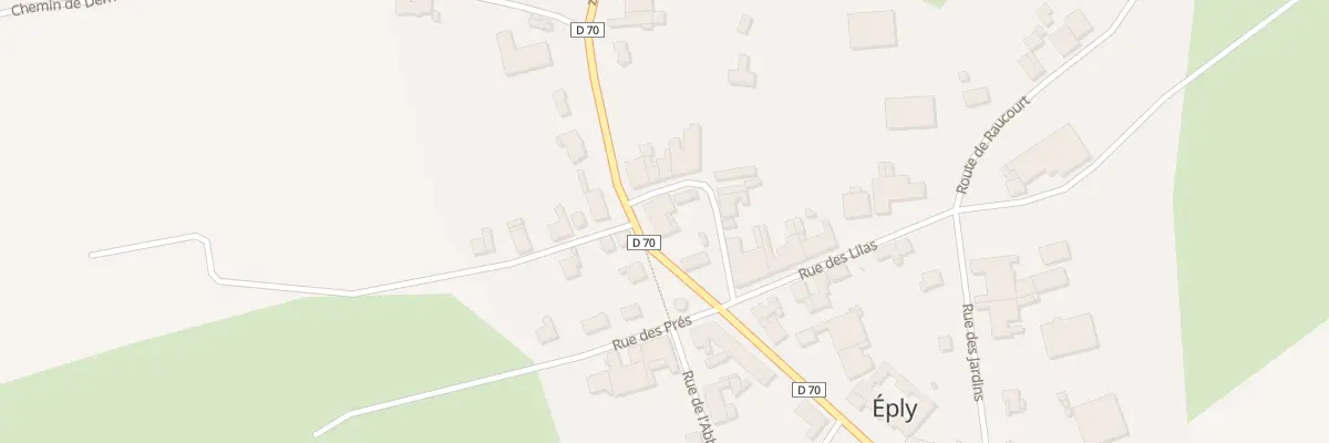 Plan du 16 Rue de Metz à Éply