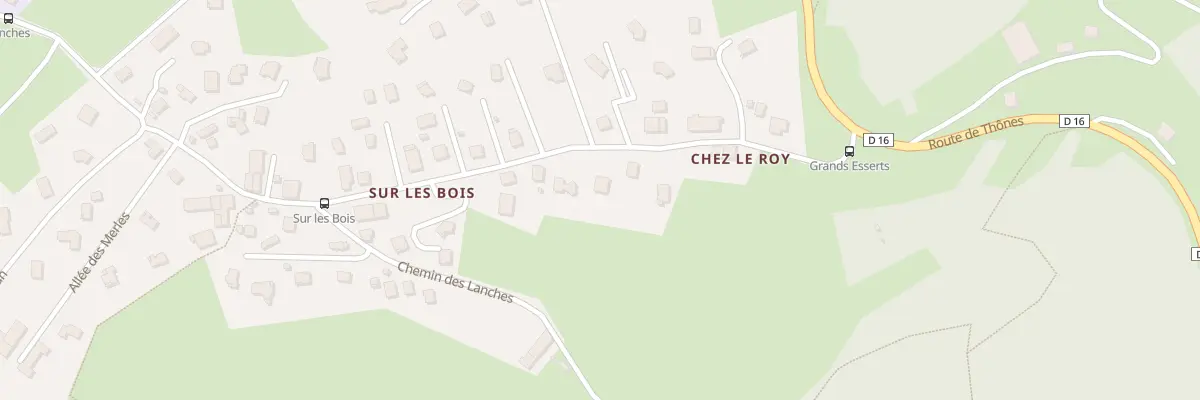 Plan du 42 Rue du Grand Essert à Annecy