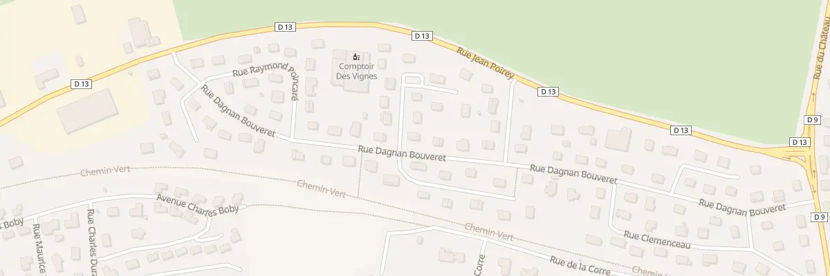 Plan du 32 Rue Dagnan Bouveret à Quincey