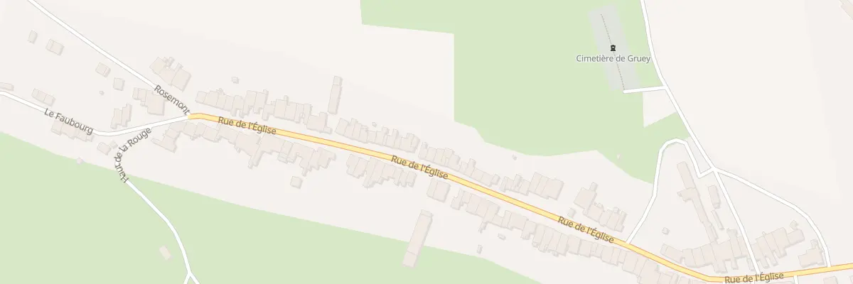 Plan du 70 Rue de l’Eglise à Gruey-lès-Surance