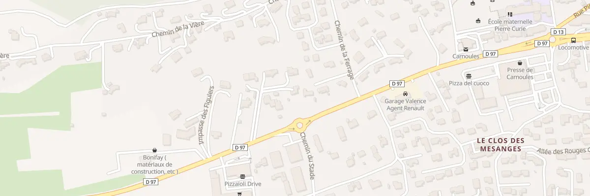 Plan du 9010 Douloue à Carnoules
