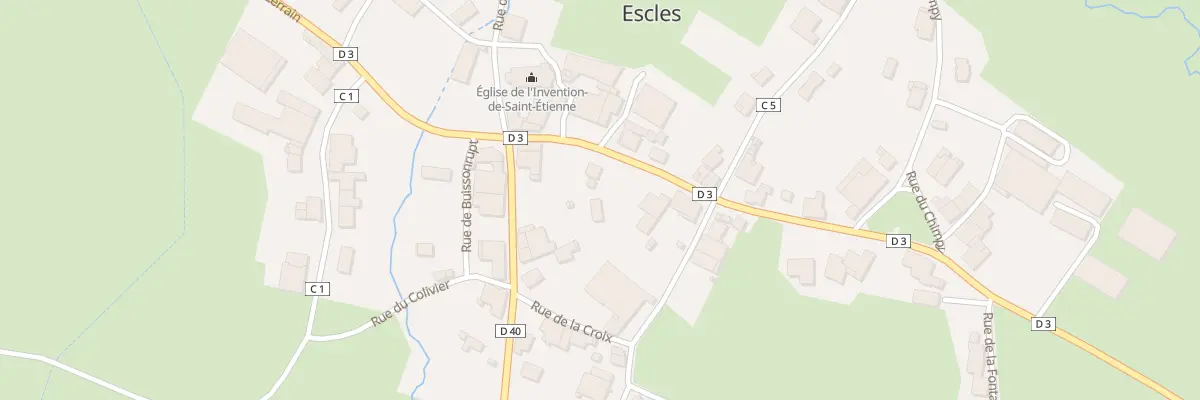 Plan du 4 Rue du Marché à Escles
