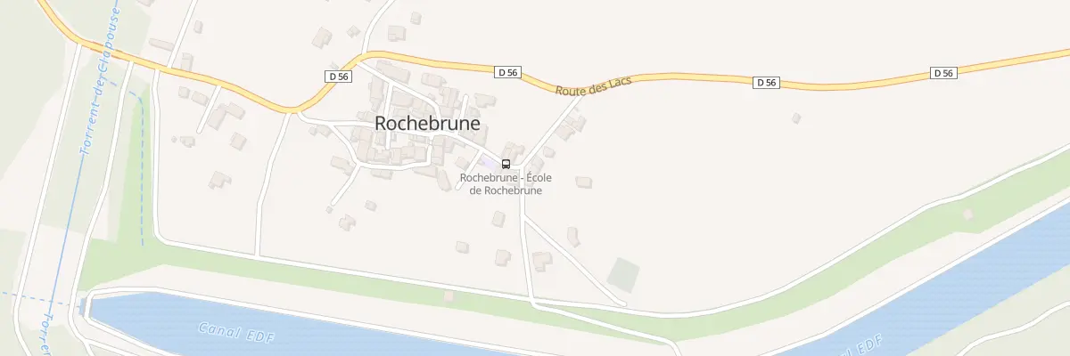 Plan du 5108 Le Village à Rochebrune