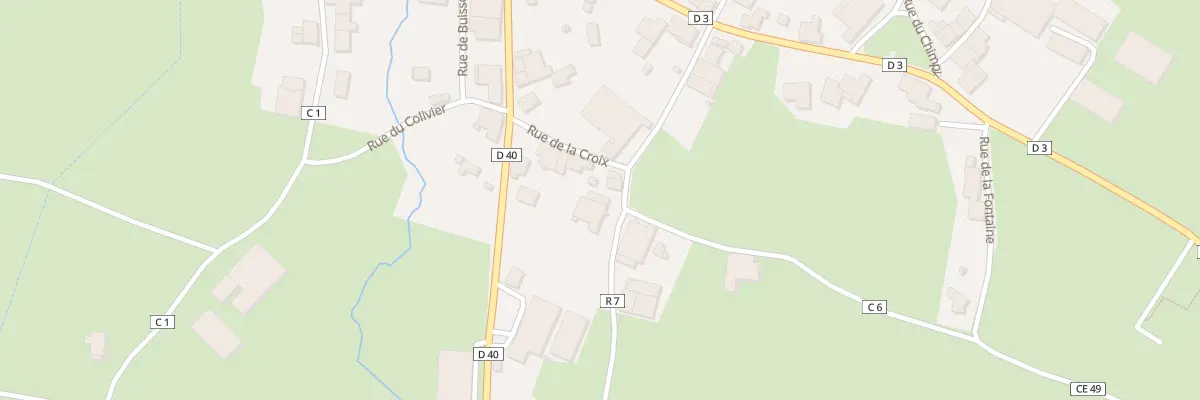 Plan du 6 Rue du Grand Jardin à Escles