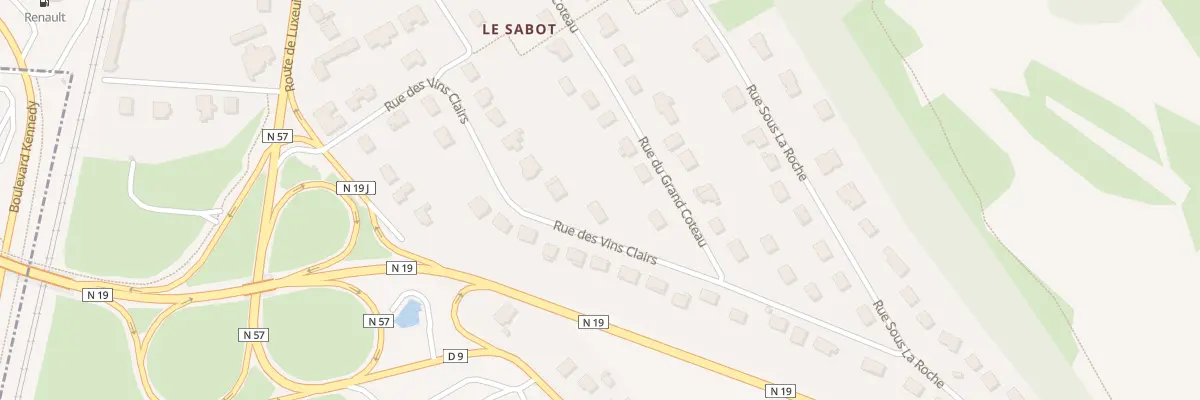 Plan du 17 Rue des Vins Clairs à Frotey-lès-Vesoul