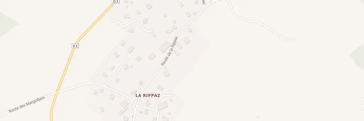 Plan du 1012 Rte de la Rippaz à Menthonnex-en-Bornes