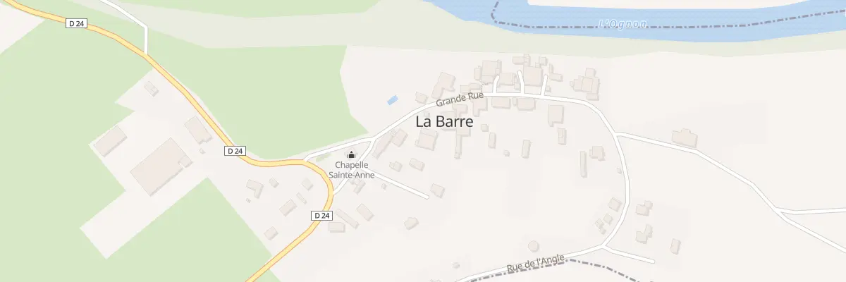 Plan du 3 Grande Rue à La Barre