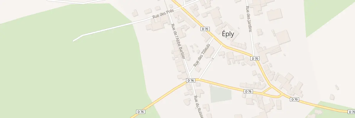 Plan du 5 Rue de l’Abbé Barbier à Éply