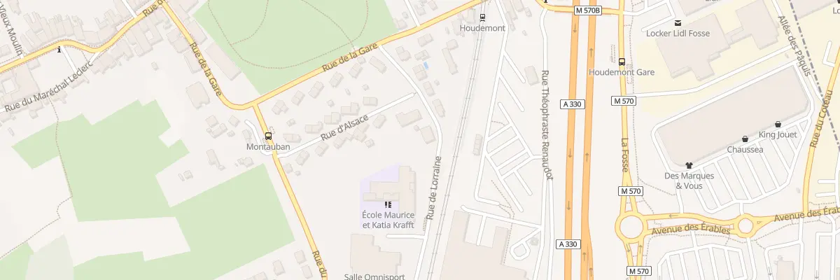Plan du 8 Rue de Lorraine à Houdemont