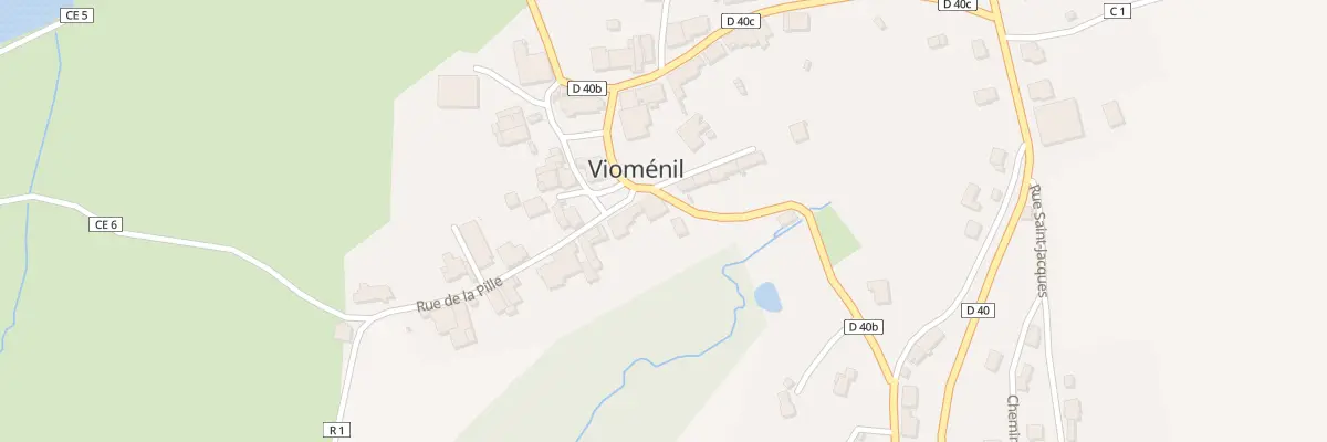 Plan du 7 Pl de la Fontaine Ronde à Vioménil
