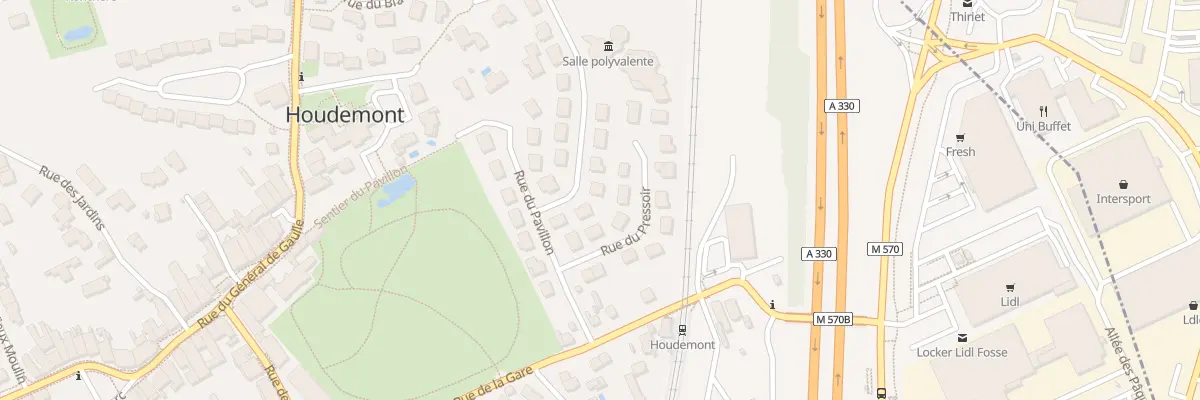 Plan du 20 Rue des Saules à Houdemont