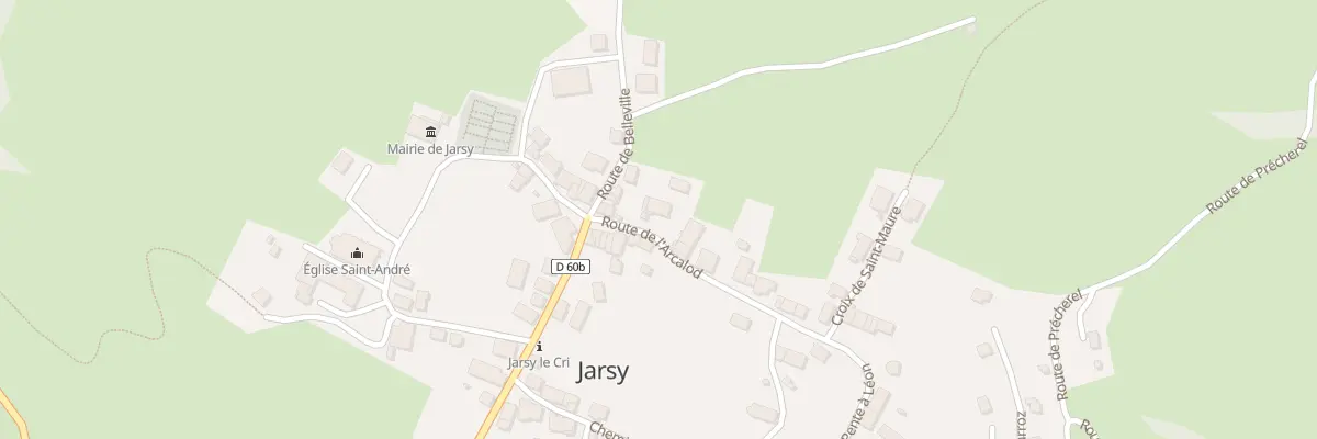 Plan du 55 Chef Lieu à Jarsy