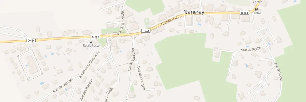 Plan du 14B Gr Grande Rue à Nancray