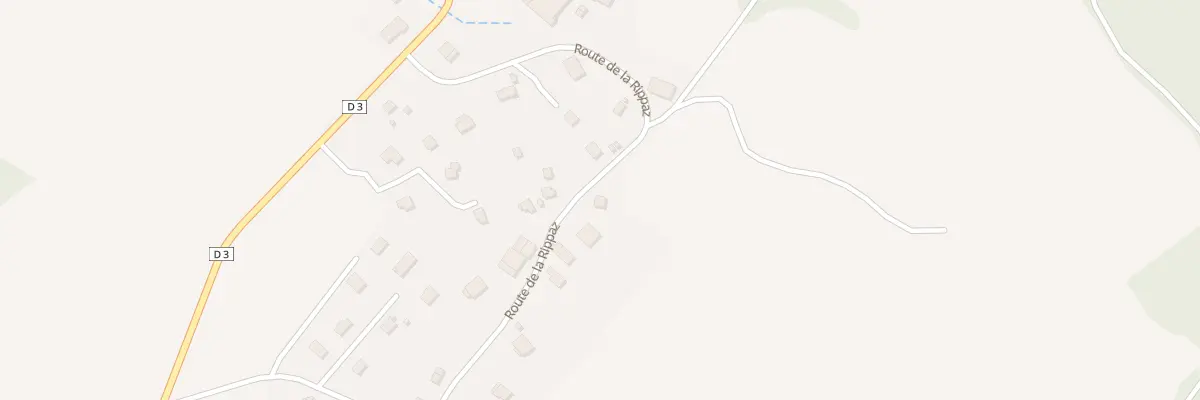 Plan du 1090 Rte de la Rippaz à Menthonnex-en-Bornes