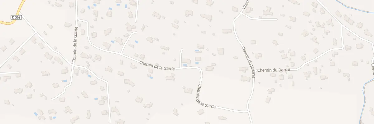 Plan du 563 Che de la Garde à Carcès