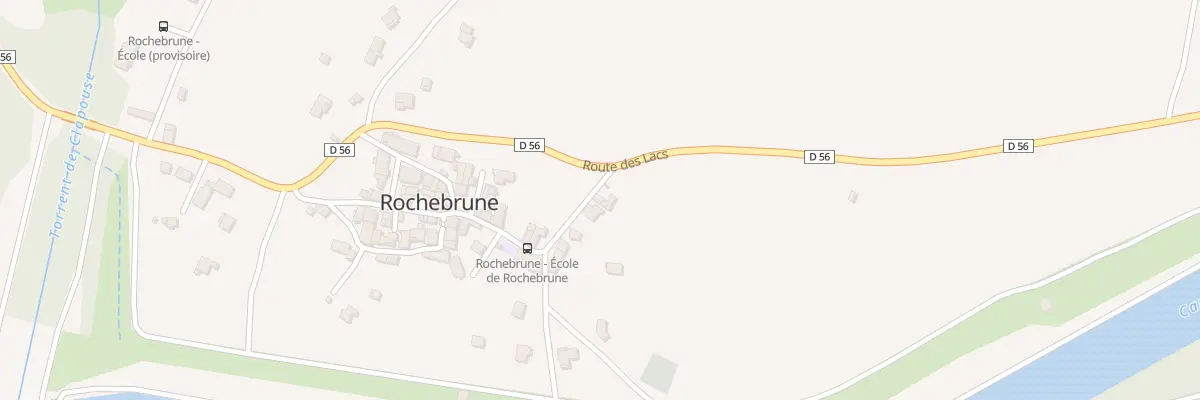 Plan du 5095 Le Village à Rochebrune