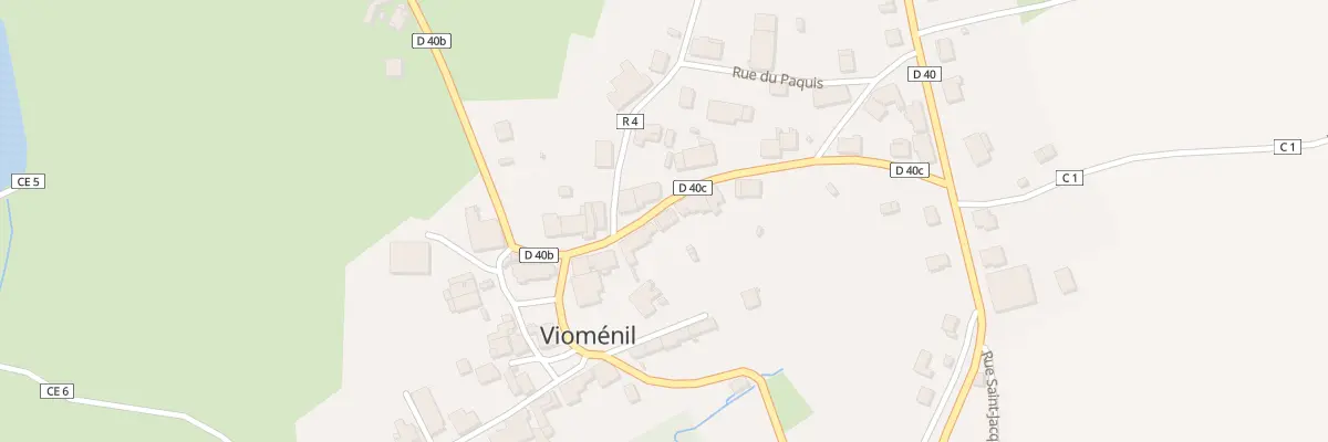Plan du 4B Rue du Centre à Vioménil