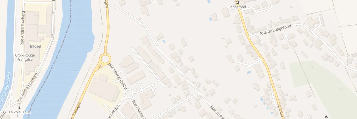 Plan du 60 Rue du Pavillon à Malzéville