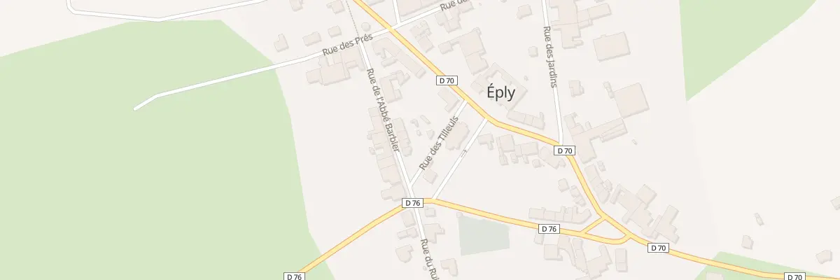 Plan du 4 Rue de l’Abbé Barbier à Éply