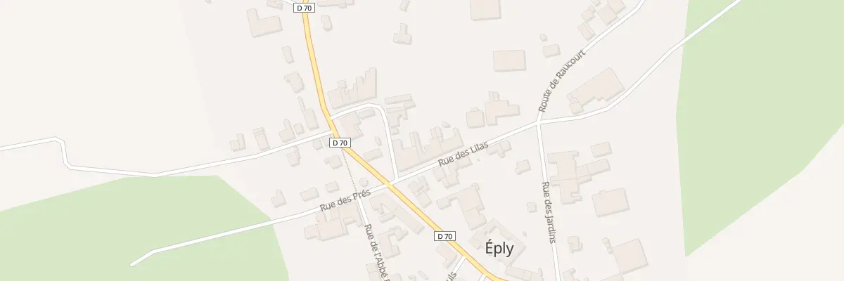 Plan du 3 Rue des Lilas à Éply