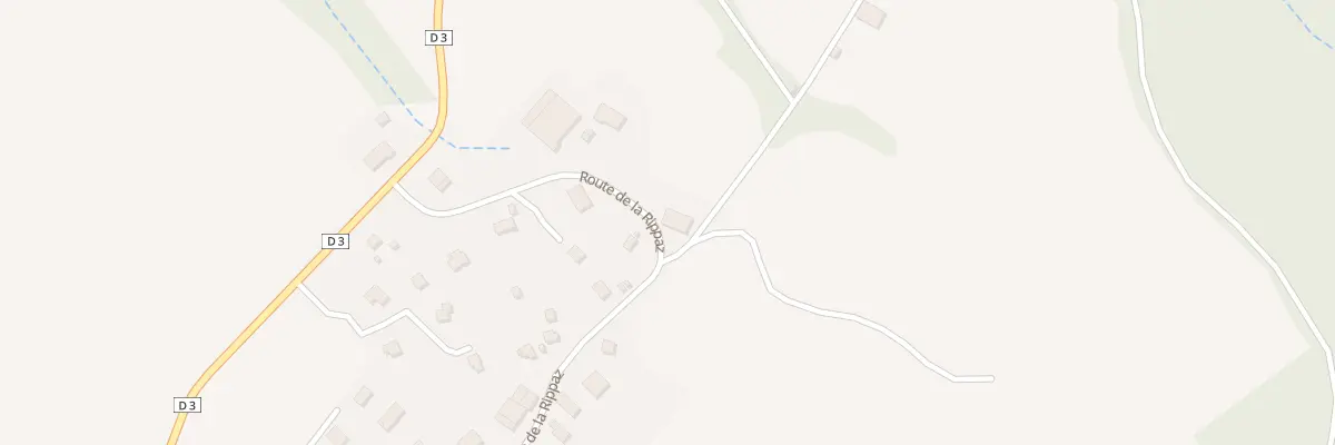 Plan du 1190 Rte de la Rippaz à Menthonnex-en-Bornes
