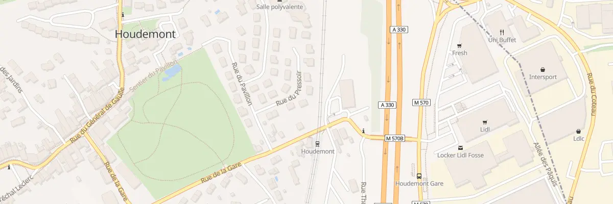 Plan du 7 Rue du Pressoir à Houdemont