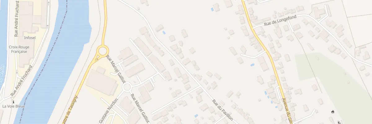 Plan du 56 Rue du Pavillon à Malzéville