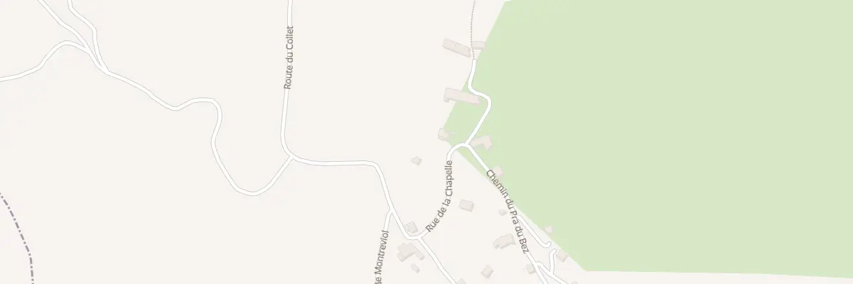 Plan du 125 Rue de la Chapelle à Ancelle