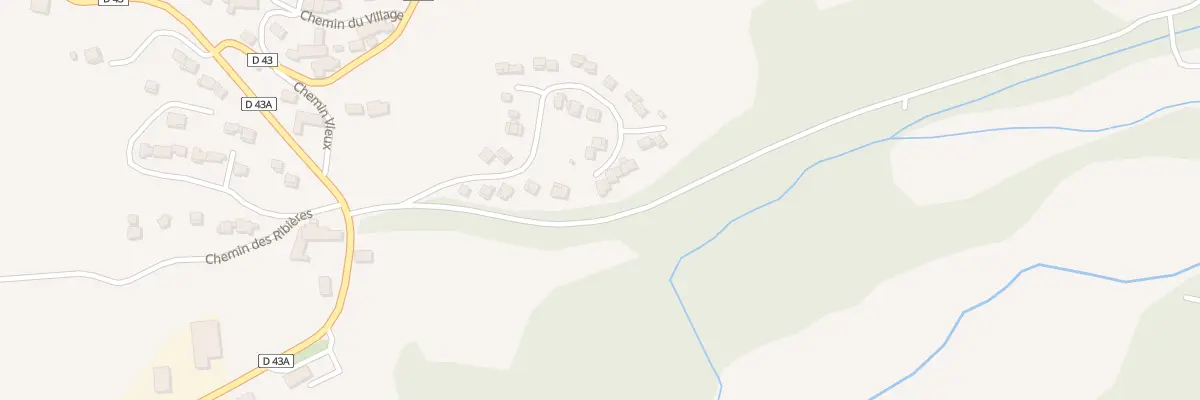 Plan du 33 Lot des Pres Vieux à Chabottes