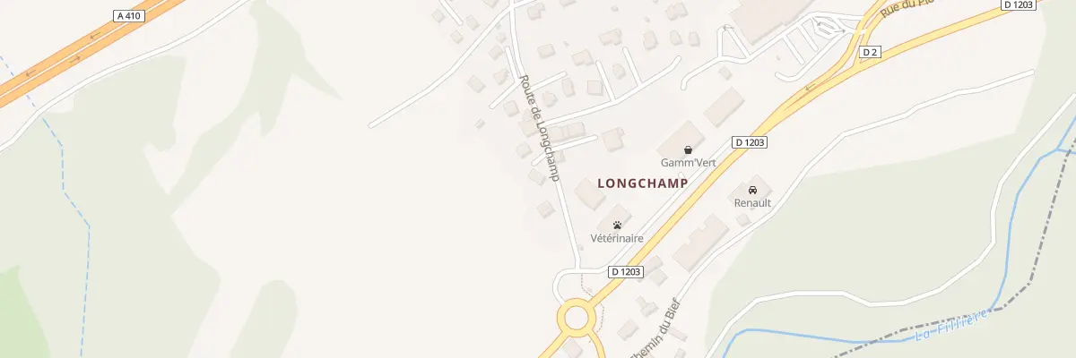 Plan du 326 Rte de Longchamp à Groisy