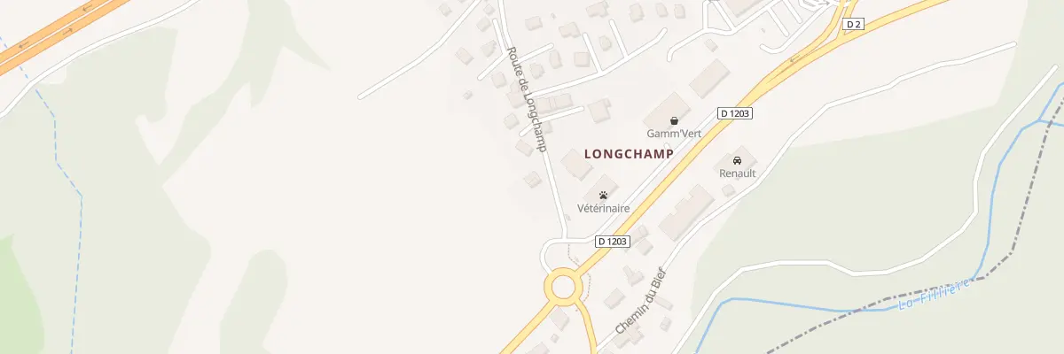 Plan du 360 Rte de Longchamp à Groisy