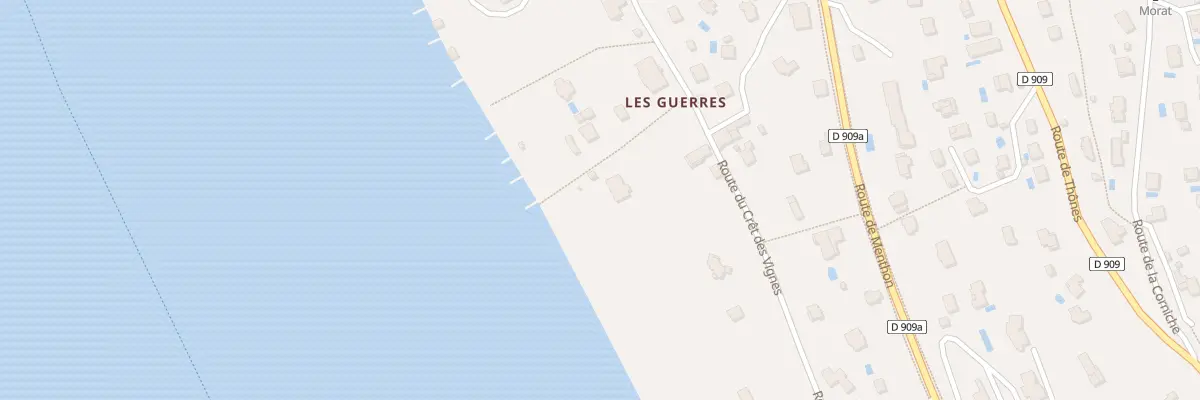 Plan du 1 Che des Guerres à Veyrier-du-Lac