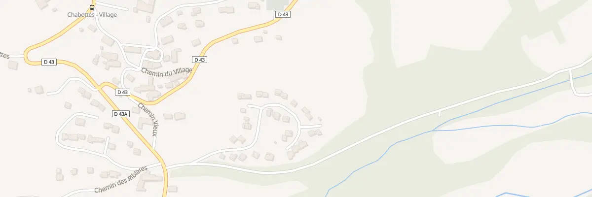Plan du 21 Lot des Pres Vieux à Chabottes