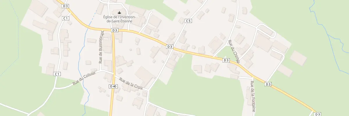 Plan du 1 Rue du Grand Jardin à Escles