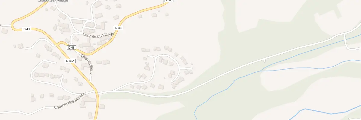Plan du 23 Lot des Prés Vieux à Chabottes