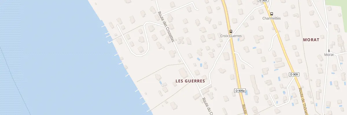 Plan du 7 Rte des Crozettes à Veyrier-du-Lac