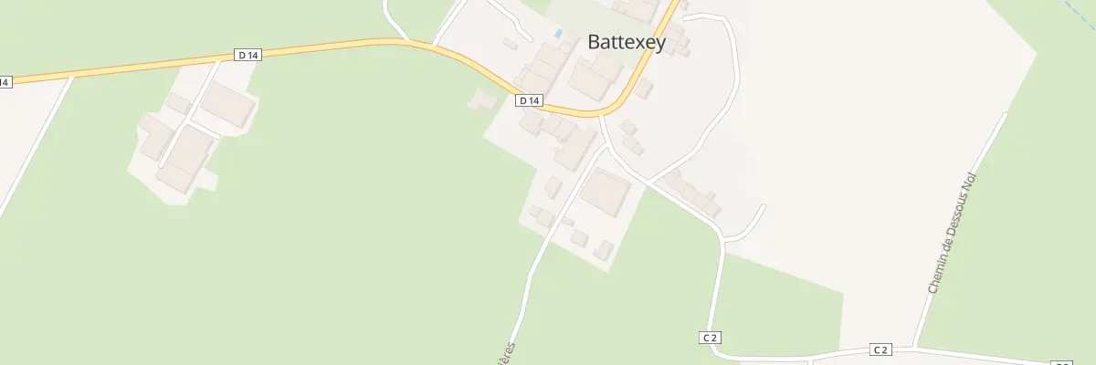 Plan du 23 Le Village à Battexey