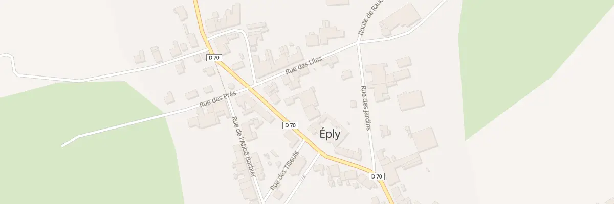 Plan du 4 Rue de Metz à Éply