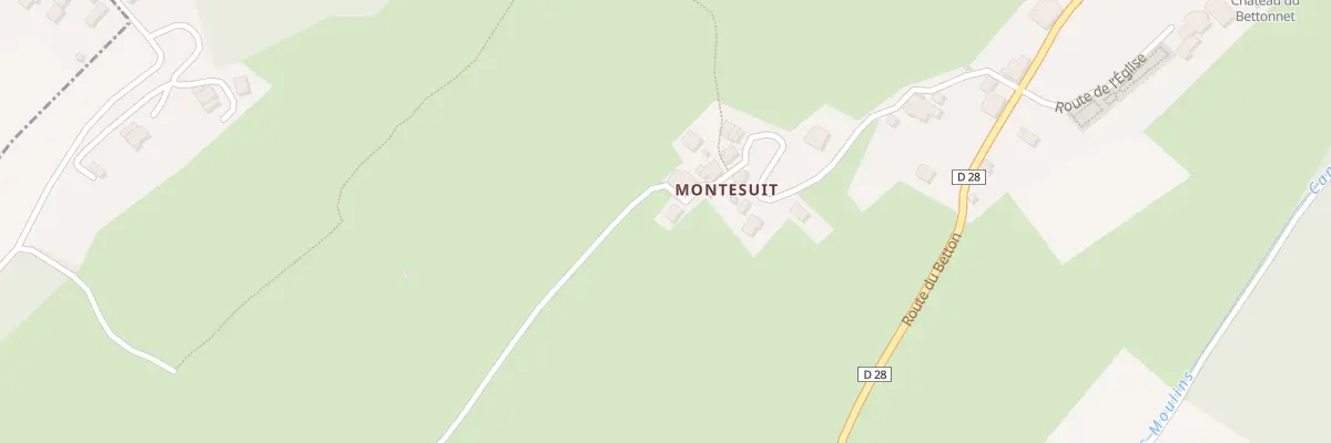 Plan du 5106 Montesuit à Betton-Bettonet